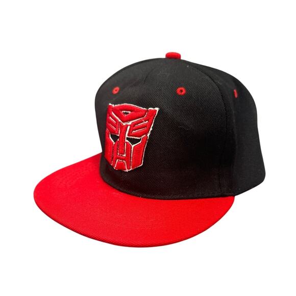 Transformers Hasbro Cap Adjustable Snapback Hat - Black & Red - Picture 3 of 5